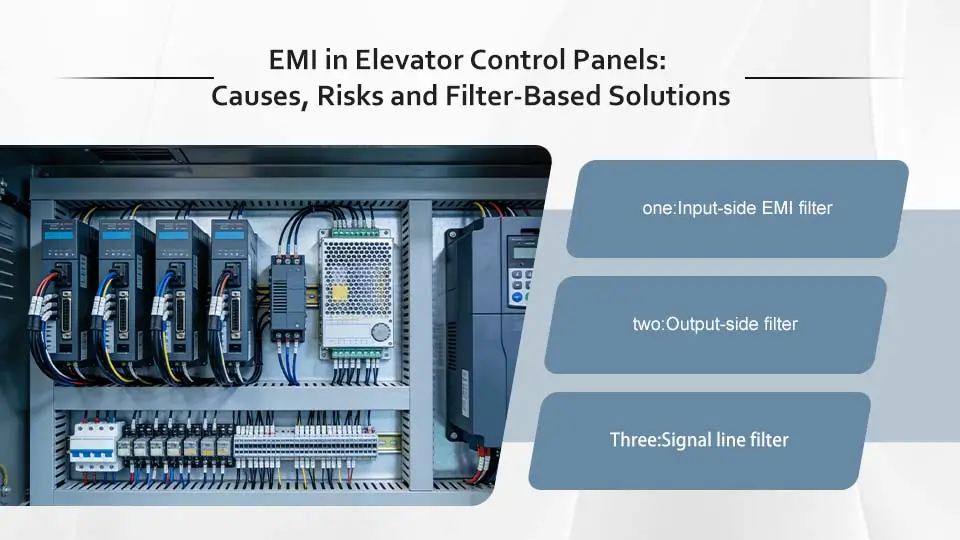 Emi Control Comprensión de la EMI en los paneles de control de ascensores: desafÃos ...